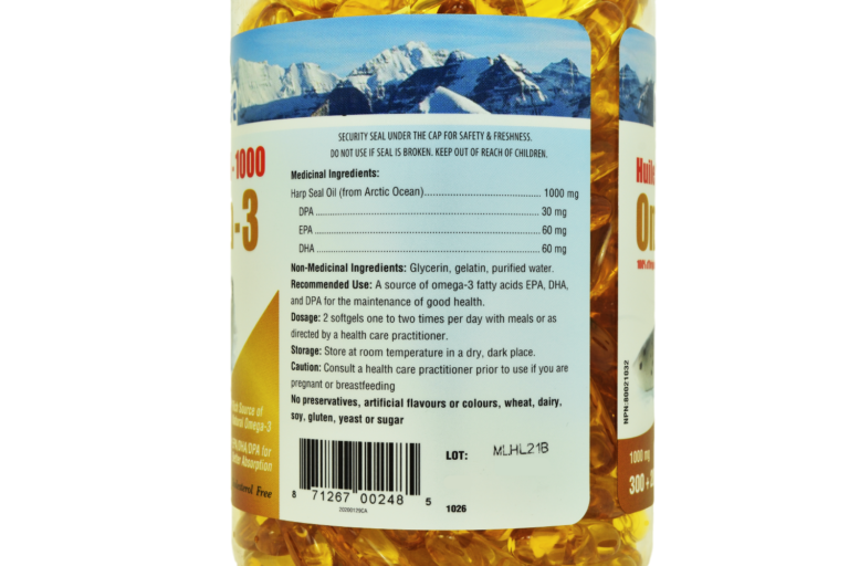 MapleLife Harp Seal Oil (1000MG, 320 Sofegels) - Canadian Ginseng Farm